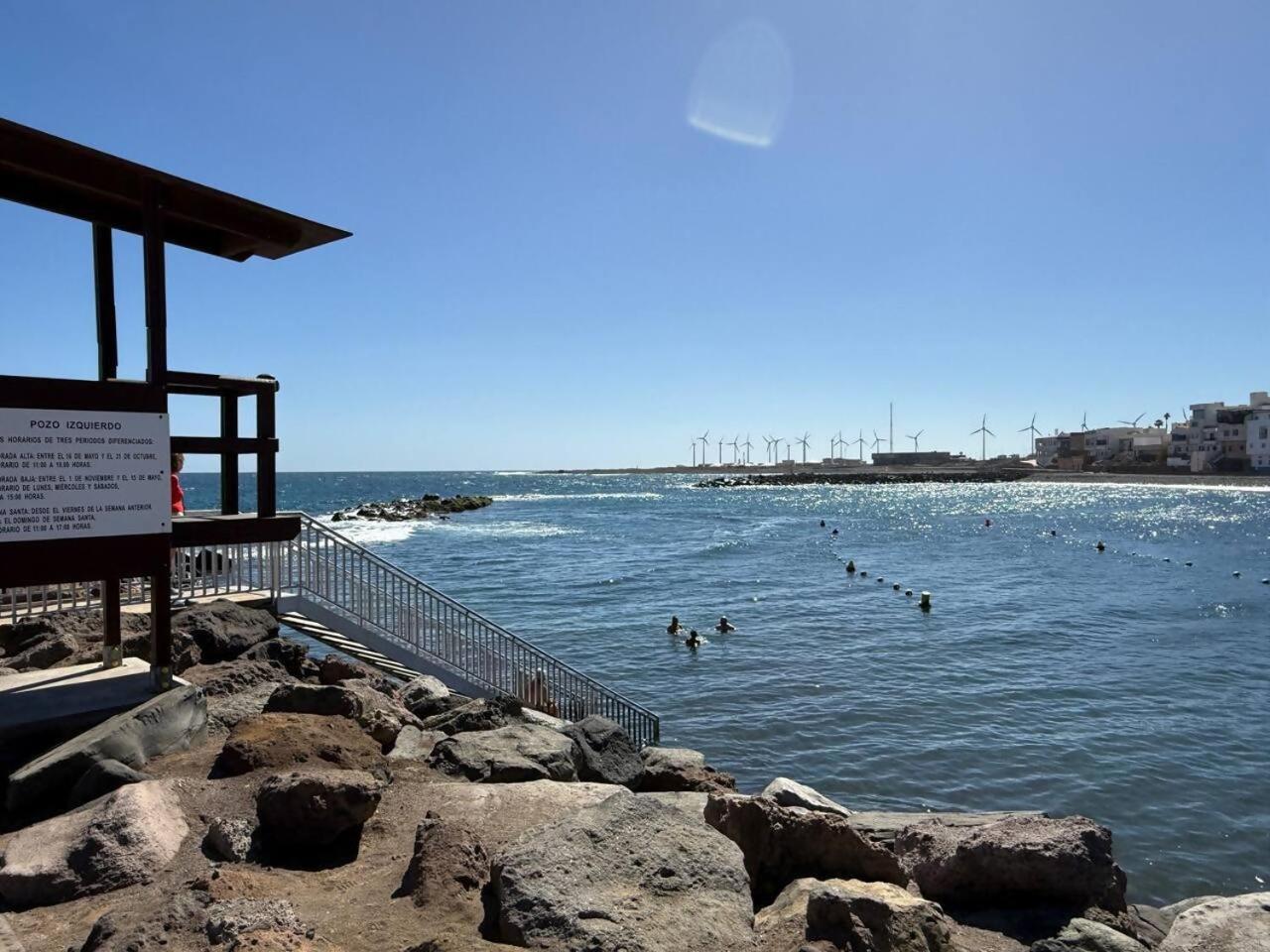 Apartmán Playa Azul Amplio Y Luminoso Con Vistas Al Mar Pozo Izquierdo Exteriér fotografie